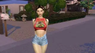 Eun-chae Bang's Game Test - Sims 4 Custom Character