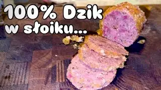 Mięso z dzika z galaretką… zapasy na trudne czasy…