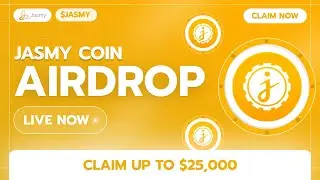 Jasmy Coin Crypto Airdrop | Claim Up to $25,000 in $JASMY Tokens