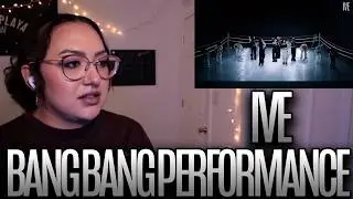 Реакция на видео выступления IVE с песней 'BANG BANG'