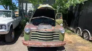 1948 CHEVROLET 3800 Part 2 - Will it Run Two Ton Brakes Chevy GMC
