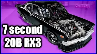 7 Second 20B Rotary Mazda RX3