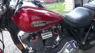 Hunting Harley's, 1992 Harley  FXRS