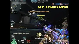 Review M4A1-S Dragon Aspect LV Max Zombie V4 Map Hội Chợ