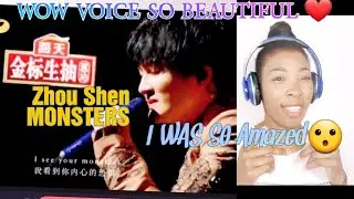 REACTION TO 🇨🇳-周深 Zhou Shen 《Monsters》 歌手2020 第5期 - OMG😱❤️ 3 VOICES IN 10 SECONDS?