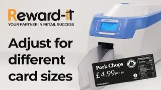 PriceCardPro Flex - Adjust Card Input Hopper | Reward-It Tutorial