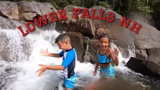 LOWER FALLS NH best swimming hole ✌️