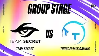 TS vs. TT | Wild Rift Horizon Cup | GROUP STAGE - Day 1 | Team Secret vs. ThunderTalk Gaming