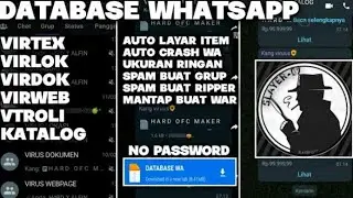 DATABASE VIRTEX DAN LOKASI & KONTAK, SLAYER GANAS AUTO LAG!!! TERBARU 2023 NO PASSWORD