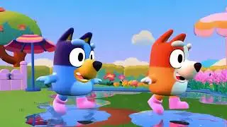 ✨ Bluey y Bingo con Burbujas 🫧 | Música para Niños España | Canciones Infantiles y Rondas para Niños