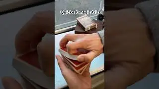 Quickest sleight of hand #viral_video #cardtechnique #magictricksshorts