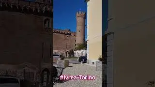 Vista dos telhados, Castelo de Ivrea