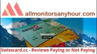 Swisscard.cc , Reviews Paying Or Not Paying, #HYIP monitor, #NEW HYIP,