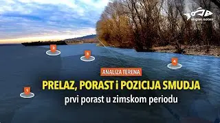 Prelaz, porast i pozicija smudja - Varalicarenje Smudja / Zander position when water level going up