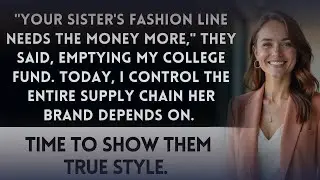 My Parents Gave Everything To My Sister's Fashion Brand&mdash;Not Knowing I Own Their Supplier Chain