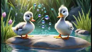 Five Little Ducks by the River Adventure with Counting Fun | Nursery Rhyme Song for Kids