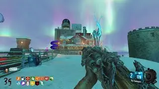 COD ZOMBIES: BO3 NAUGHTY CHRISTMAS - GAMEPLAY + EASTER EGG WALKTHROUGH (CUSTOM MAP)