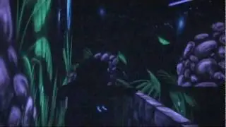 Skrímsli í lasertag í afmæli Bríetar