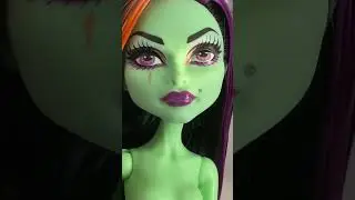 Monster high Casta Fierce collector restyle #hairtransformation #monsterhigh #dollhair