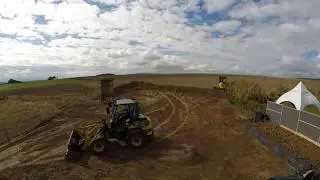 Bagger baggern Erdaushub Timelaps Kinderspa&szlig; #4Romeo