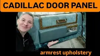 Cadillac Door Panel Armrest Upholstery 