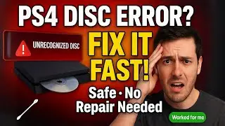 Fix PS4 ‘Unrecognized Disc’ — 3 Real Steps (No Repair) 