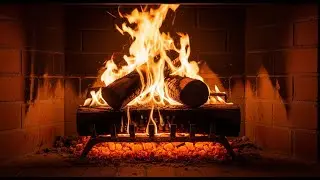Peaceful Fireplace Ambience with Soft Crackling Sounds for Deep Sleep and Calm