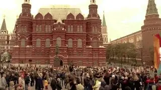 Кавер-группа &laquo;Русский Бит&raquo;, Манежная площадь Москва