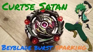 Curtse Satan. Beyblade burst sparking