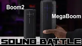 Sound Battle: UE Megaboom VS UE boom2 -The real sound comparison