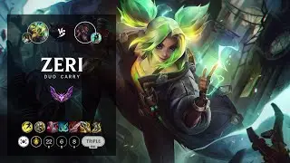 Zeri ADC vs Lucian - KR Master Patch 12.9