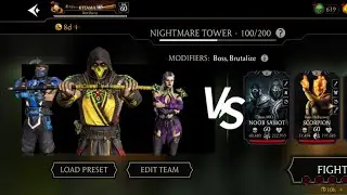 FATAL NIGHTMARE TOWER 100  BOSS BATTLE  REWARD #Mk Mobile 