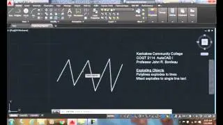 AutoCAD I  11-27 Exploding Objects