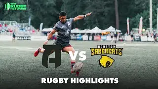 Rugby in the Rain | Houston SaberCats vs Rugby ATL | MLR Rugby Highlights | RugbyPass