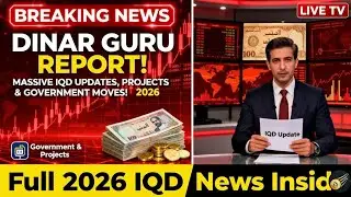 🇮🇶 Massive Iraqi Dinar Updates 2026: Major Government Projects Revealed! 💥