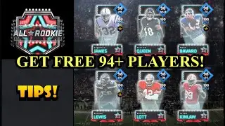 ALL-ROOKIE PROMO TIPS!!! GET EASY 94+ OVERALL PLAYERS IN MADDEN MOBILE 21!!!