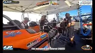 The Cone Hunter leads off Warm Up Chaos at FUEL ALTERED CHAOS at Tucson Dragway