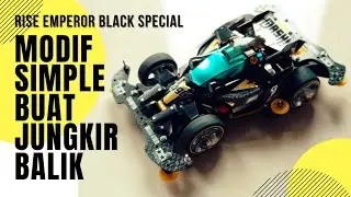 Modifikasi Tamiya untuk Speed dan Hyperloop Track - Rise Emperor Black Special