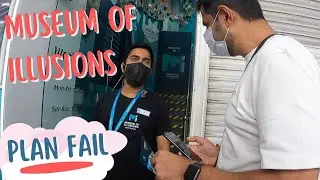Sunday Plan FAIL Museum Of Illusions Delhi | OTB by Courtyard CP | Best Outdoor Restaurant in Delh