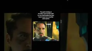 Blind? I fixed that😁#2025#memes#funny#shorts#genie#ironman#darkhumor#funnyshorts#unexpected#netflix