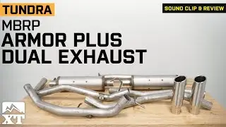 2009-2021 5.7L Tundra MBRP Armor Plus Dual Exhaust System Review & Sound Clip