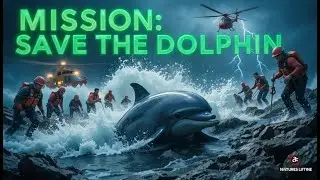 Dramatic Dolphin Rescue Before the Storm! 🌊💙 | Nature&rsquo;s Lifeline Team in Action 