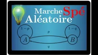 Marche aléatoire & graphes probabilistes • Comprendre le cours à travers un exemple • spé maths