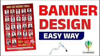 Creative Result Banner Design in Easy Steps