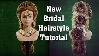 NEW BRIDAL HAIRSTYLE || 3D LAYER PUFF || STEP BY STEP TUTORIAL || LATEST ENGAGEMENT HAIRSTYLE 2019 |