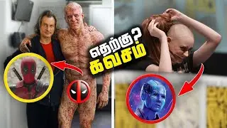 Behind the Scenes of Character Makeup🥵 in தமிழ் || #marvel #makeup #tamil #new #deadpool #video