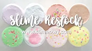UNLIMITED SLIME RESTOCK: SNOW FIZZ, FLOAM, INFLATABLE SLIMES March 9th