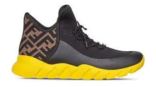 Fendi tech knit FF sneakers
