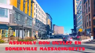 Let's go sightseeing and enjoy the city of Somerville, Massachusetts, outlet area.