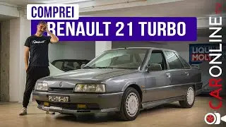 COMPREI um RENAULT 21 TURBO e JÁ METEU ÁGUA!